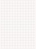 Sheet from a notepad in a cage. vector