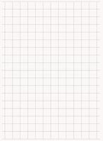 Sheet from a notepad in a cage. vector