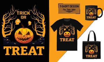 Happy Halloween t-shirt design vector