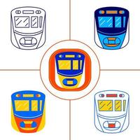 ilustración de arte de vector de elemento de jakarta