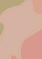 pastel flat abstract background for various design templates vector