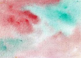 Abstract colorful watercolor for background, It is hand-drawn. vector