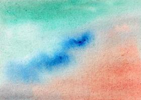 Hand-painted watercolor texture, abstract watercolor background, vector illustration