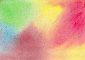 Abstract colorful watercolor for background, It is a hand drawn. vector