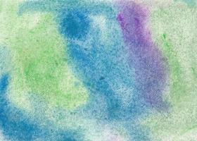 Abstract colorful watercolor for background, It is hand-drawn. vector