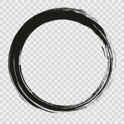 Grunge black circle frame texture - abstract texture. Black abstract circle. Frame.