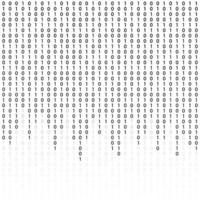 Matrix Background. Binary Code Matrix. Data Technology. vector