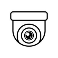 Icono De Vigilancia De Cámara Cctv, Vector De Cámara De Seguridad En Estilo  Editable Ilustraciones svg, vectoriales, clip art vectorizado libre de  derechos. Image 196982177