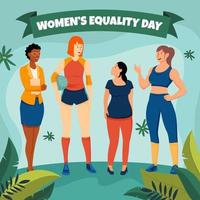 Four Different Characters of Women vector