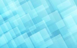 Abstract blue geometric square background vector