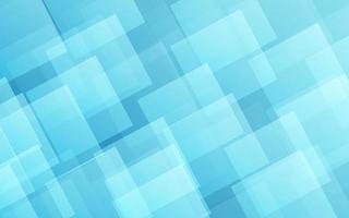 Abstract blue geometric square background vector