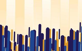 Abstract flat geometric colorful background vector