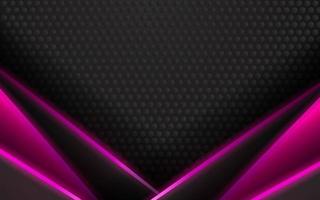 Abstract modern technology pink color neon background vector