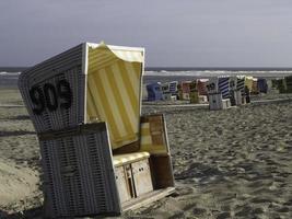 Langeoog island in the north sea photo