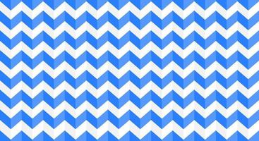 Zigzag blue and white pattern background vector