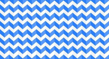 Zigzag blue and white pattern background vector