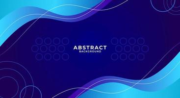 Modern abstract elegant blue memphis frame background vector