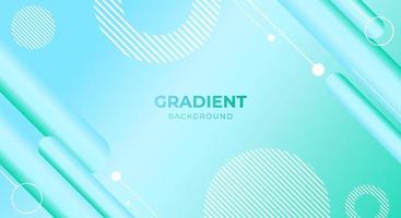 gradient abstract geometric modern background vector