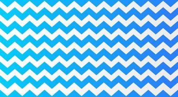 Fondo de patrón azul y blanco degradado en zigzag vector