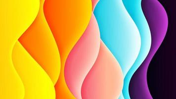 Vector abstract background with gradient color and dynamic shadow on background. Vector background for wallpaper. Eps 10