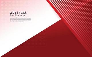 red white modern abstract background design vector