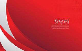 red white modern abstract background design vector