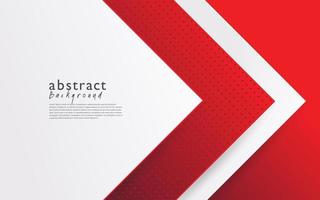 red white modern abstract background design vector