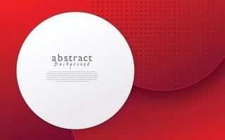 red white modern abstract background design vector