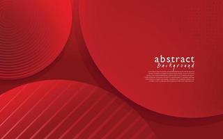 red modern abstract background design vector