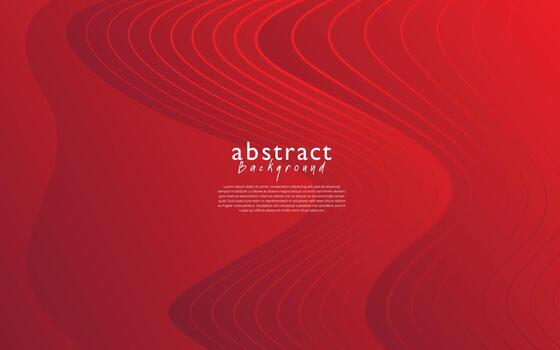 red modern abstract background design vector