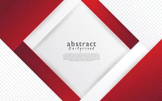 red white modern abstract background design vector