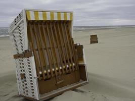 The beach of Baltrum photo