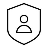 User Secure Icon vector