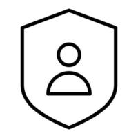 User Secure Icon vector