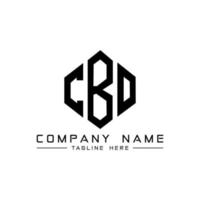 CBO letter logo design with polygon shape. CBO polygon and cube shape logo design. CBO hexagon vector logo template white and black colors. CBO monogram, business and real estate logo.