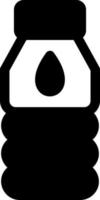 Water Flask Glyph Icon vector
