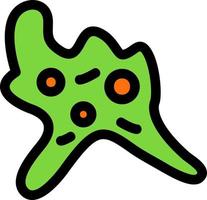 icono lleno de línea de ectoplasma vector