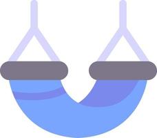 Hammock Flat Icon vector