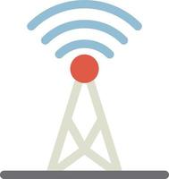 Broadcast Flat Icon vector