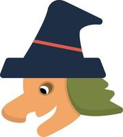 Witch Flat Icon vector