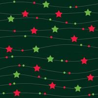 Festive background, seamless pattern with stars. Vector illustration