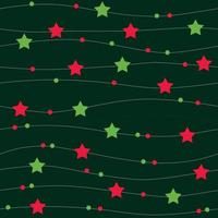 Festive background, seamless pattern with stars. Vector illustration