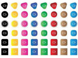 battery icon . web icon set . icons collection. Simple vector illustration.