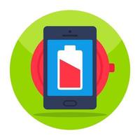 Perfect design icon of mobile battery vector