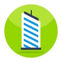 Perfect design icon of business center vector