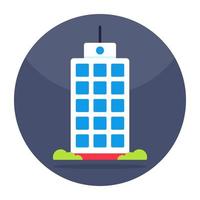 Perfect design icon of business center vector