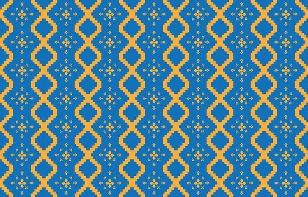 Abstract geometric and tribal patterns, usage design local fabric patterns, Design inspired by indigenous tribes. geometric Vector illustration