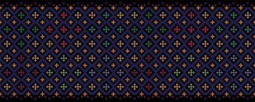 Abstract geometric and tribal patterns, usage design local fabric patterns, Design inspired by indigenous tribes. geometric Vector illustration