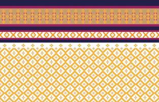 Abstract geometric and tribal patterns, usage design local fabric patterns, Design inspired by indigenous tribes. geometric Vector illustration