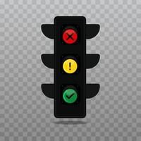 Traffic light interface sign and symbol graphic design vector illustration